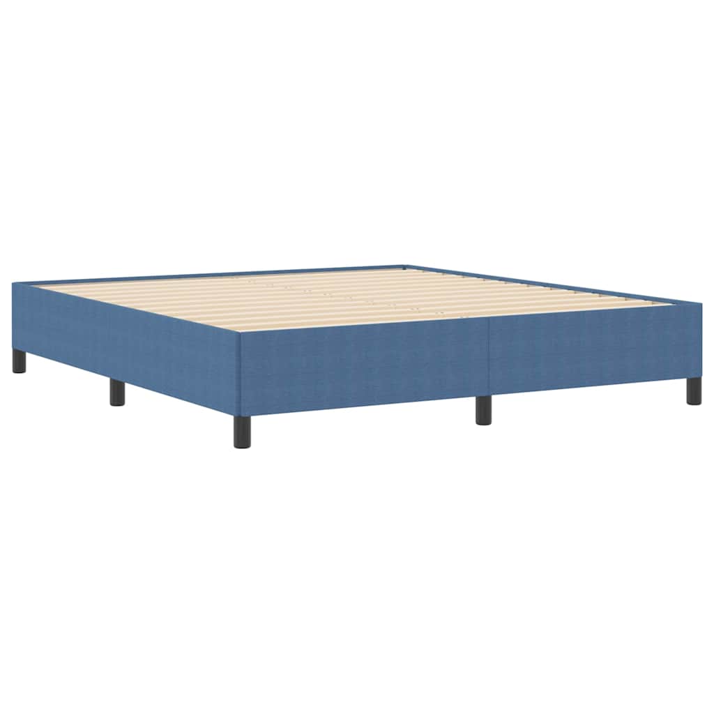 Krevet s opruga kutije Plava 180 x 200 cm Kordura tekstil