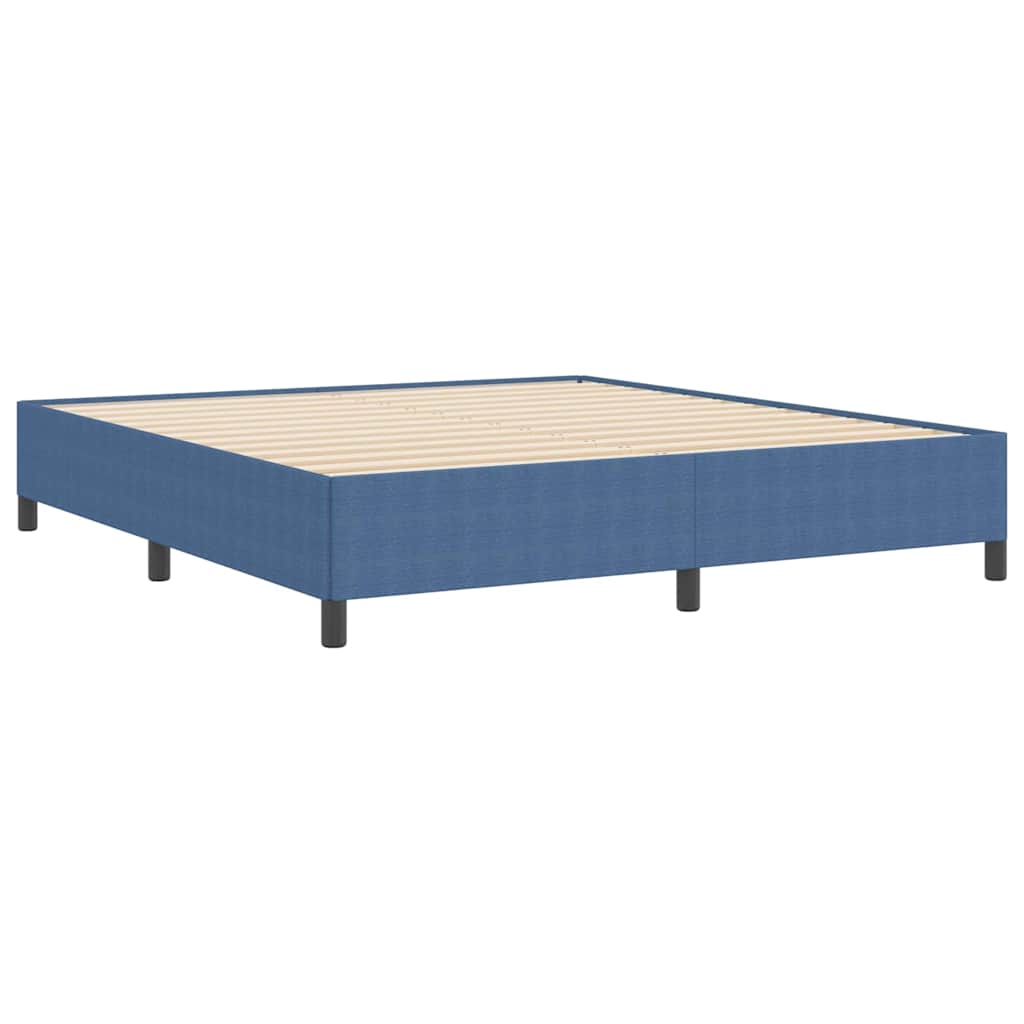 Krevet s opruga kutije Plava 180 x 200 cm Kordura tekstil