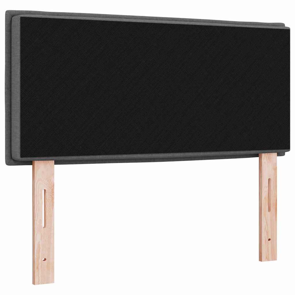 Uzglavlje Tamno siva 90 cm tkanina