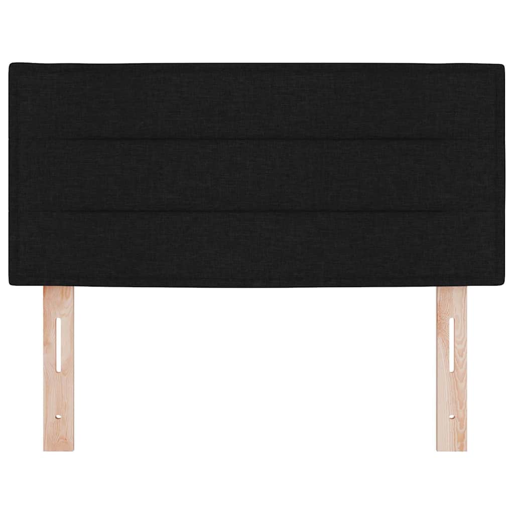 Uzglavlje Crna 100 cm tkanina