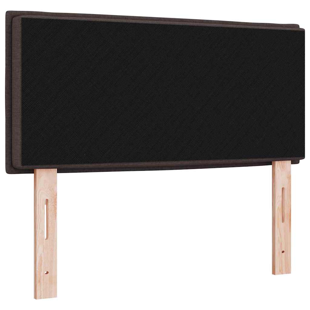 Uzglavlje Tamno smeđa 100 cm tkanina