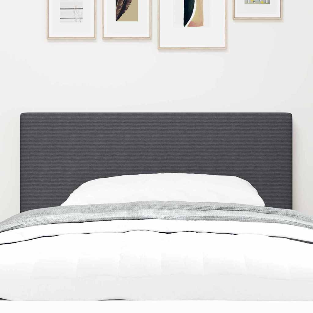 Uzglavlje Tamno siva 80 cm Kordura tekstil