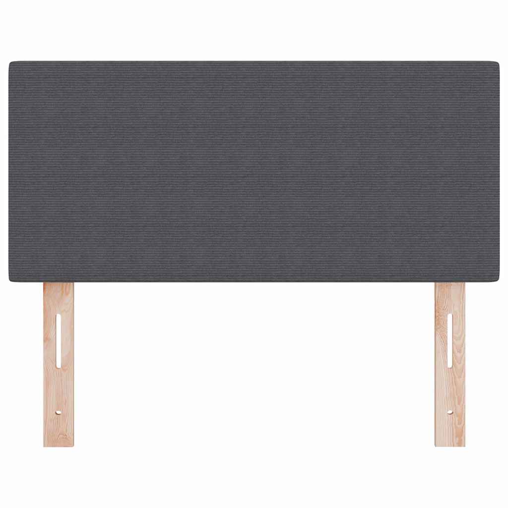 Uzglavlje Tamno siva 80 cm Kordura tekstil