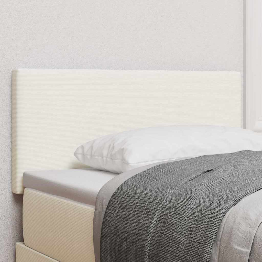 Uzglavlje Krema 100 cm Kordura tekstil