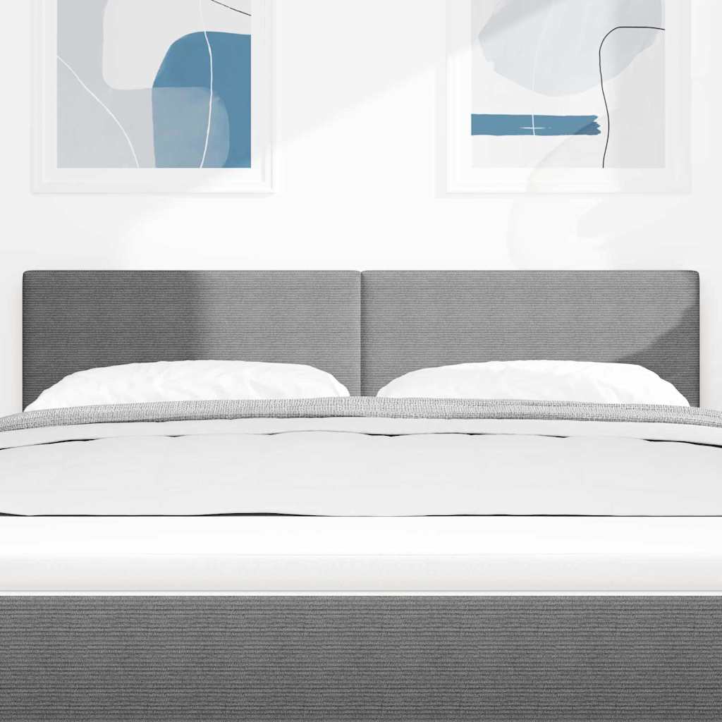 Uzglavlje Svijetlo siva 144 cm Kordura tekstil