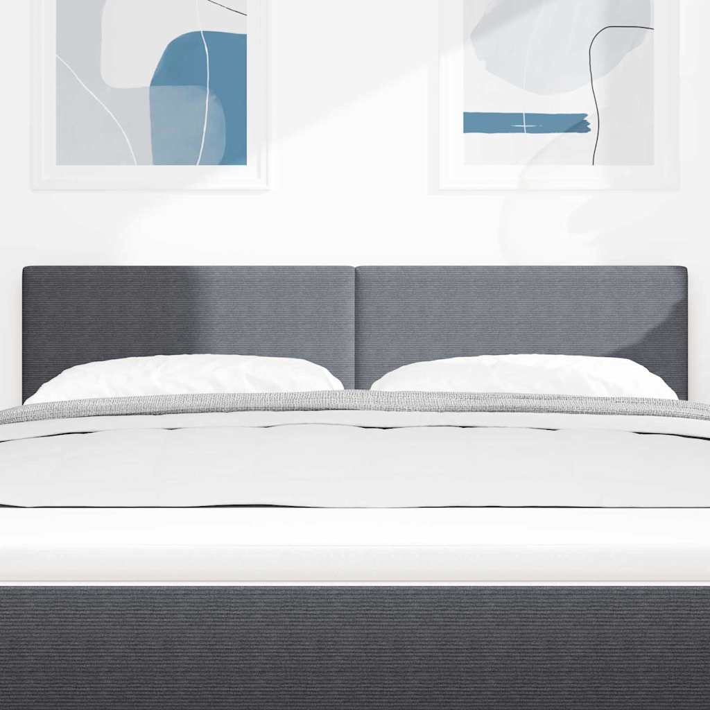 Uzglavlje Tamno siva 160 cm Kordura tekstil