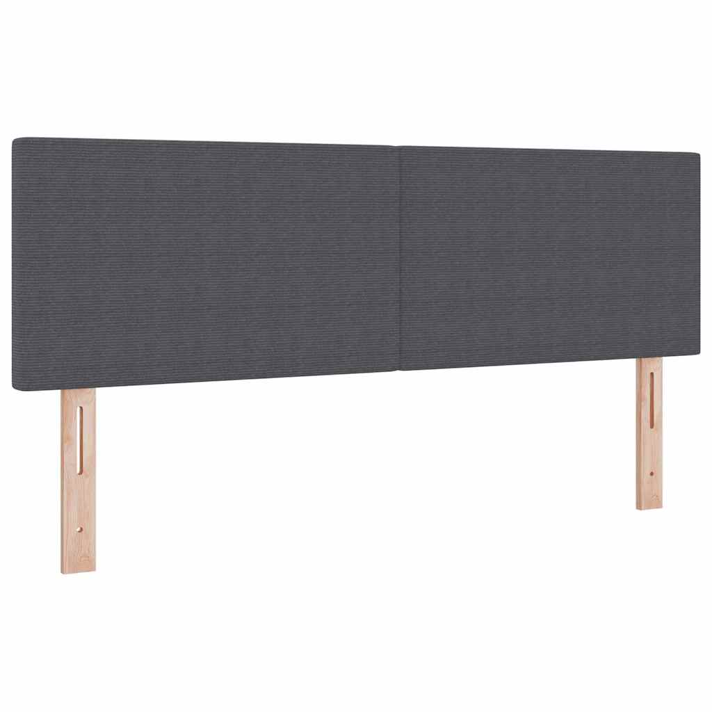 Uzglavlje Tamno siva 160 cm Kordura tekstil