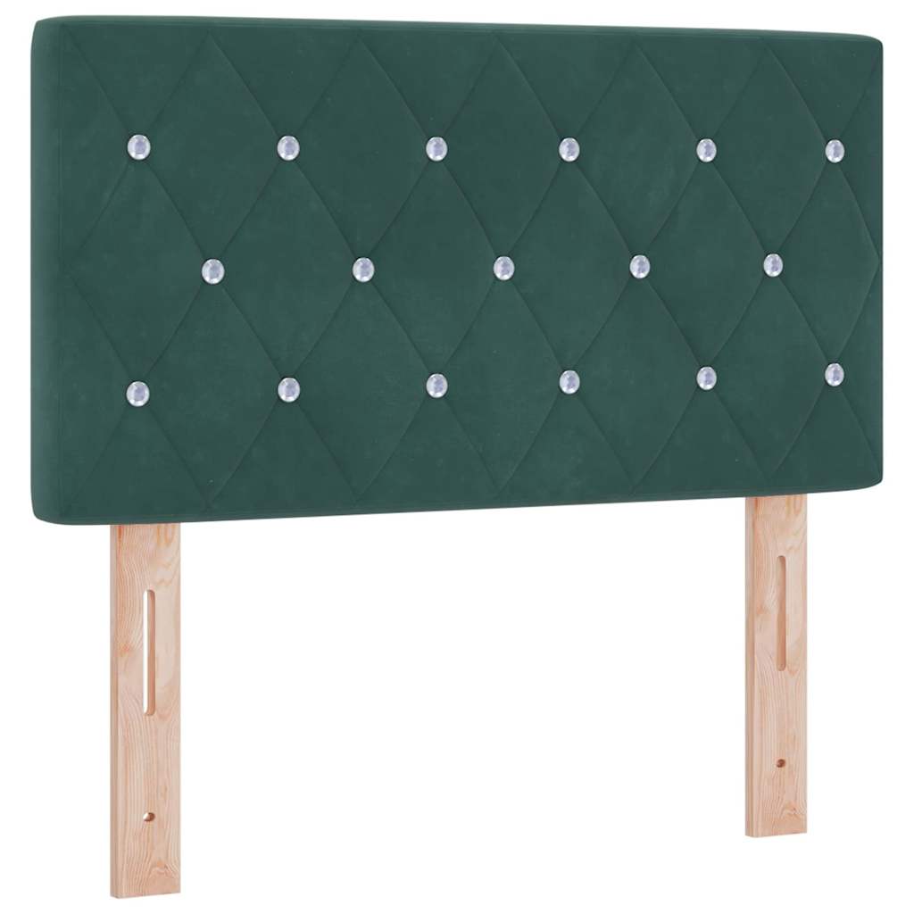 Uzglavlje Tamnozelena 80 cm Baršun