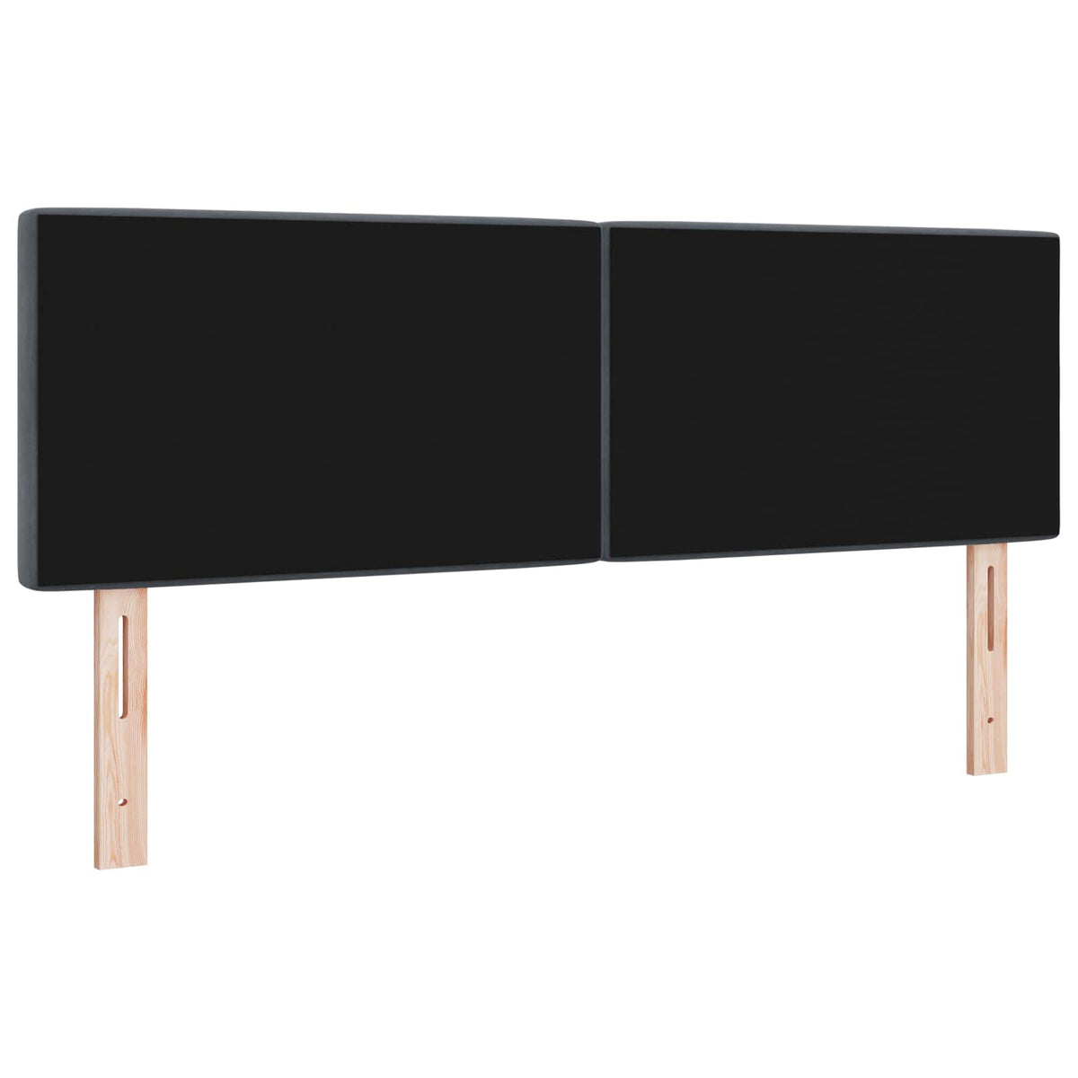 Uzglavlje Tamno siva 160 cm Baršun