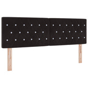 Uzglavlje Crna 160 cm Baršun