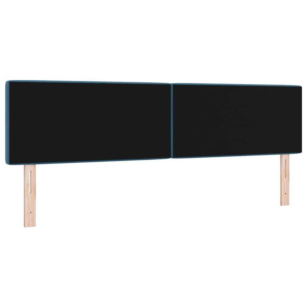 Uzglavlje Tamno plava 180 cm Baršun