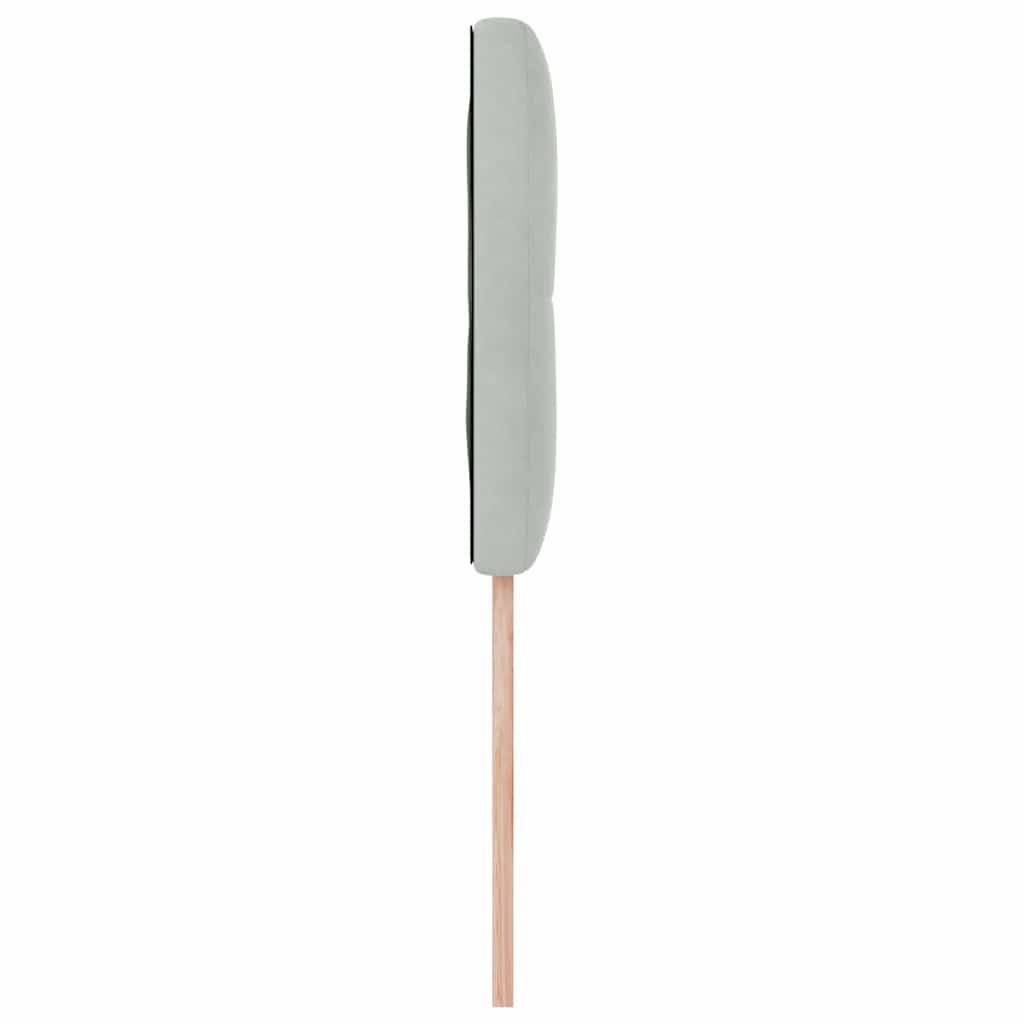 Uzglavlje Svijetlo siva 90 cm Baršun