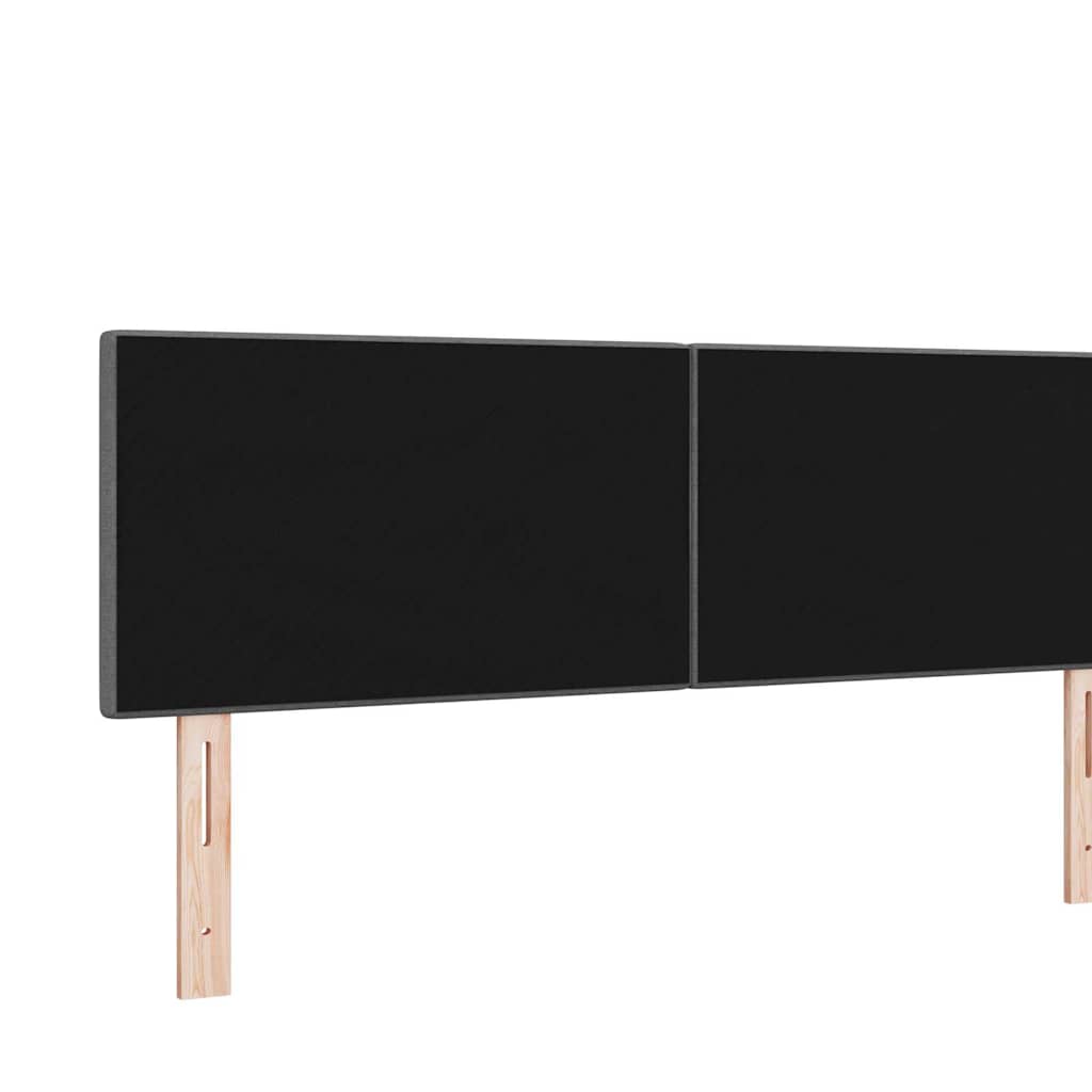 Uzglavlje podesivo po visini Tamno siva 144 cm tkanina