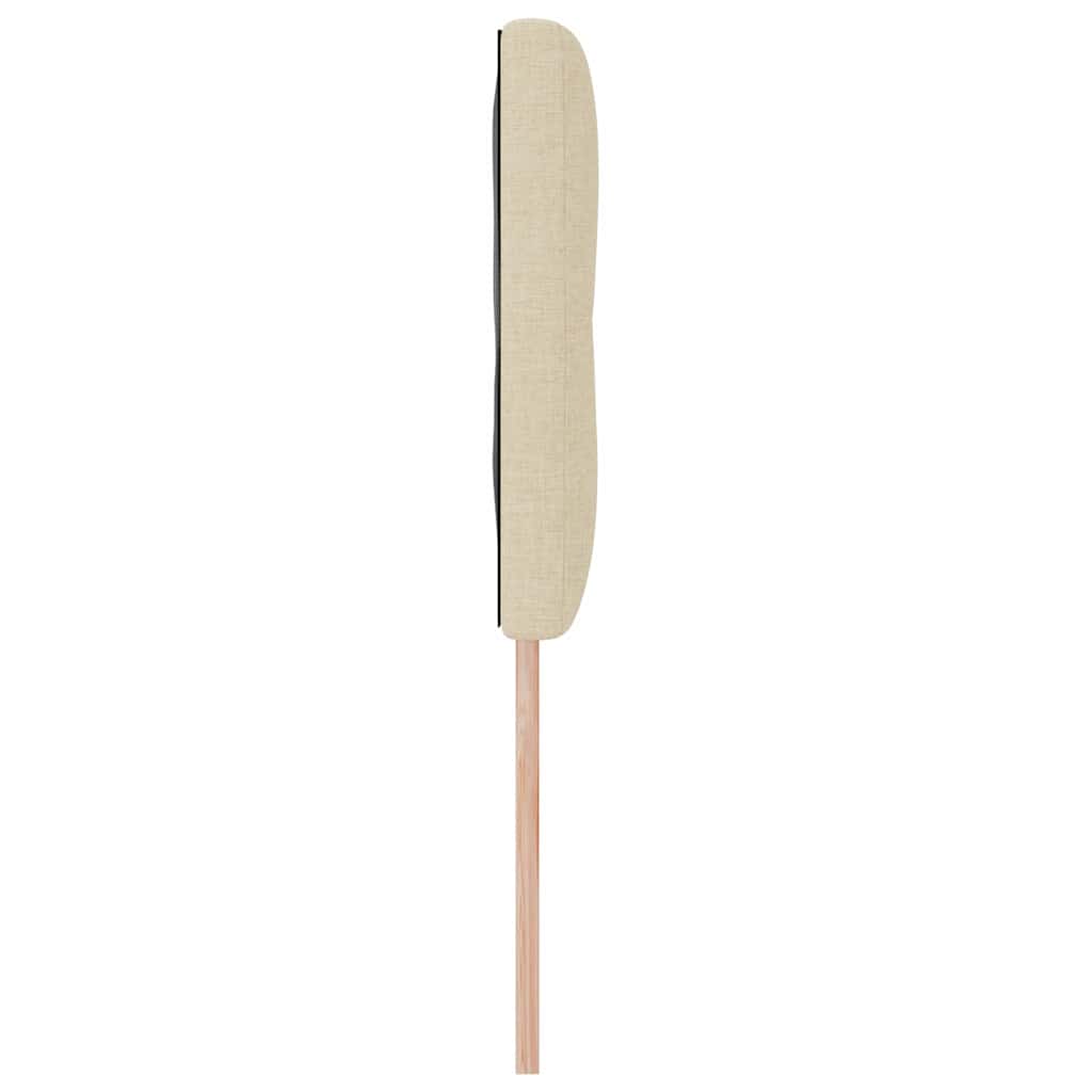 Uzglavlje podesivo po visini s uzglavljem Krema 144 cm tkanina