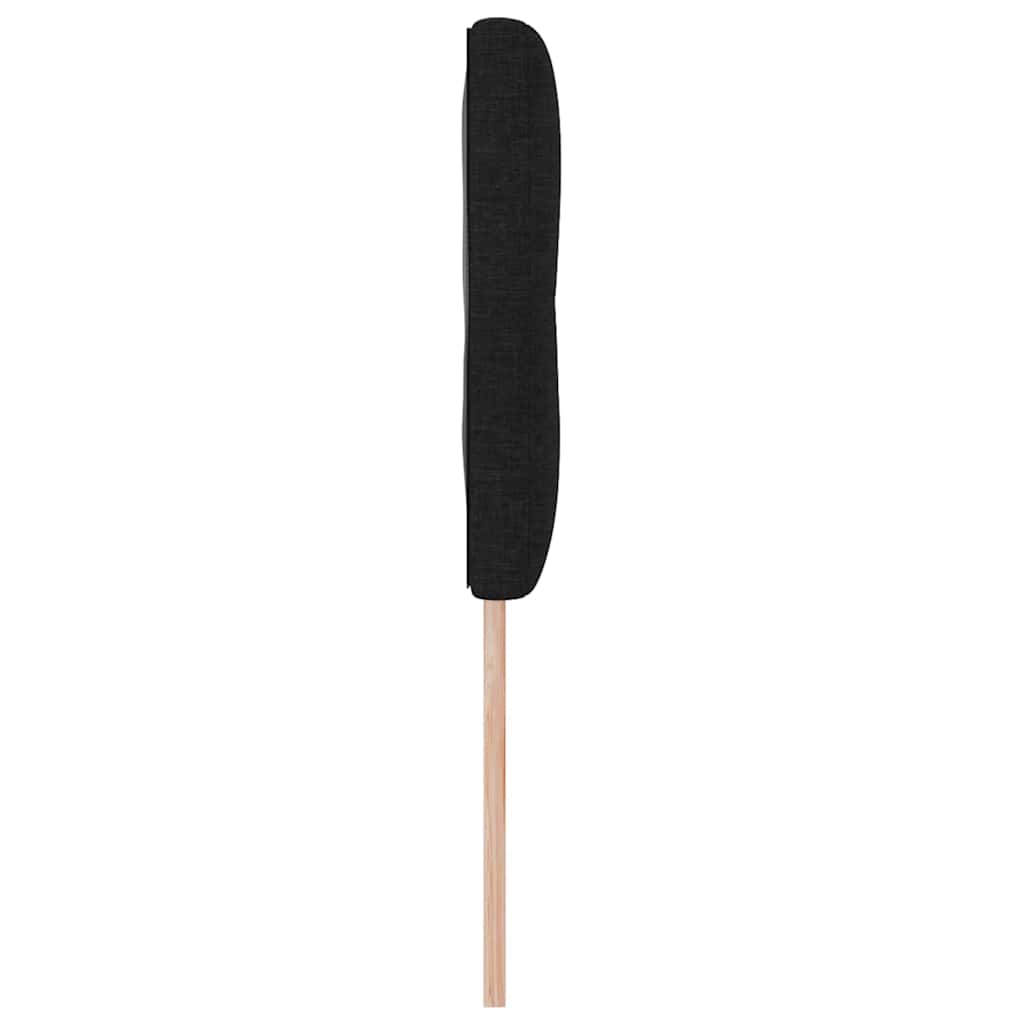 Uzglavlje podesivo po visini s uzglavljem Crna 160 cm tkanina