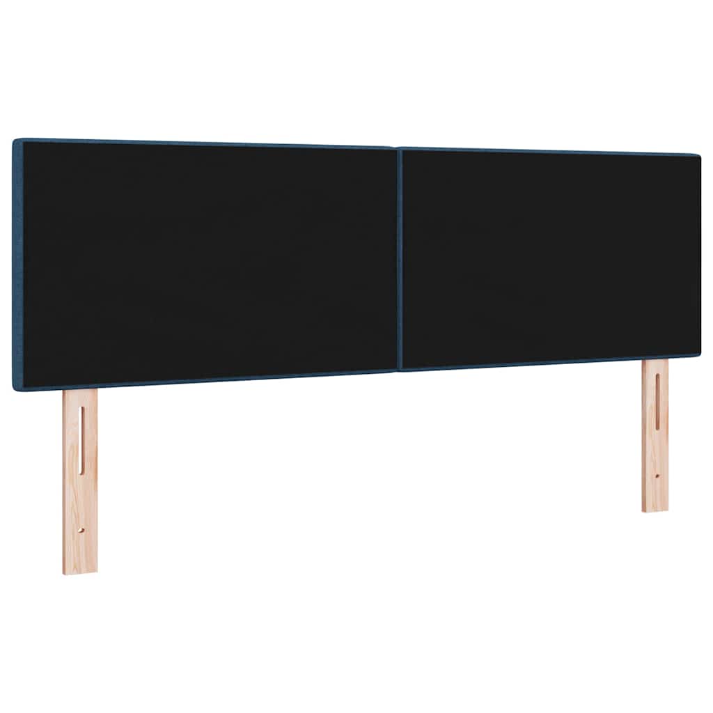 Uzglavlje podesivo po visini s uzglavljem Plava 160 cm tkanina