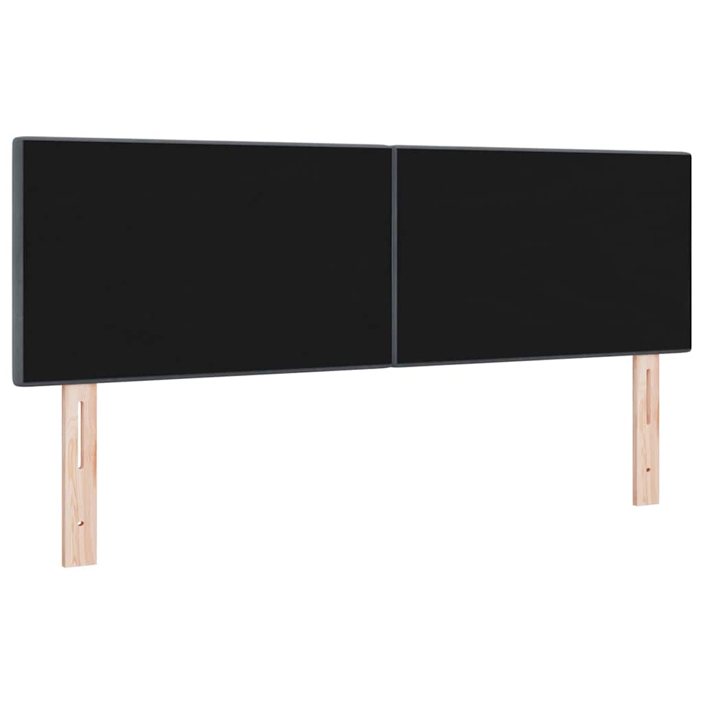 Uzglavlje Tamno siva 160 cm Baršun