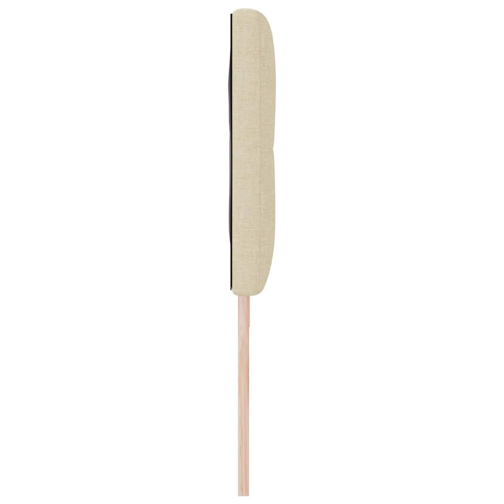 Uzglavlje podesivo po visini s uzglavljem Krema 180 cm tkanina