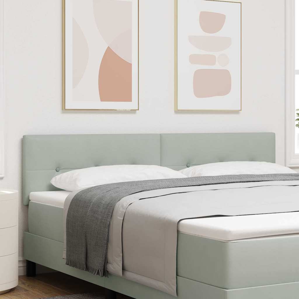 Uzglavlje Svijetlo siva 180 cm Baršun