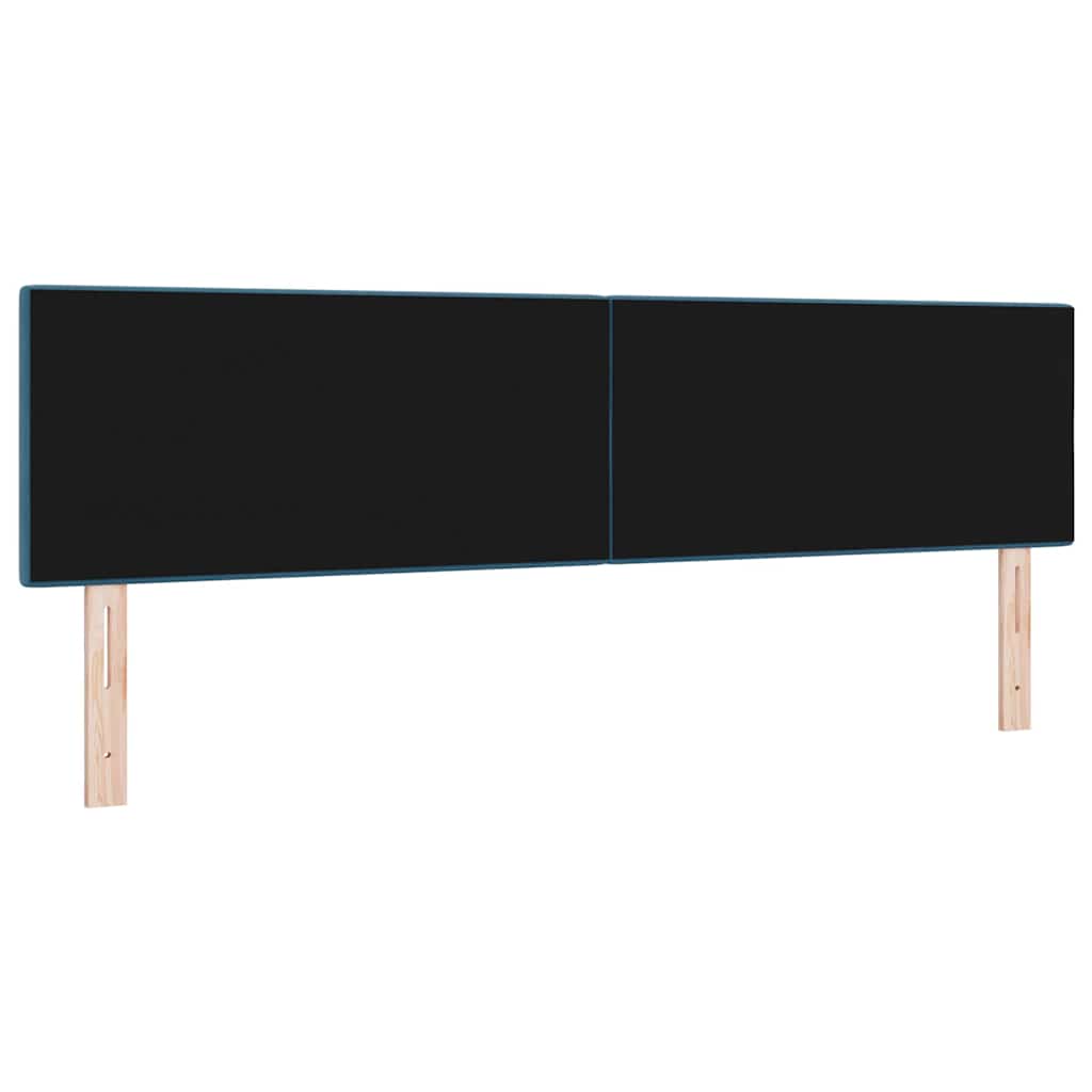 Uzglavlje Tamno plava 180 cm Baršun
