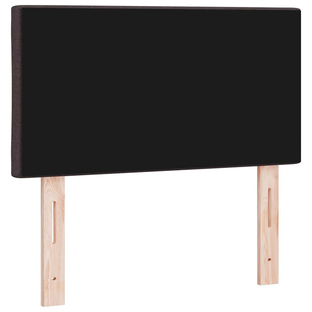 Uzglavlje Tamno smeđa 80 cm tkanina