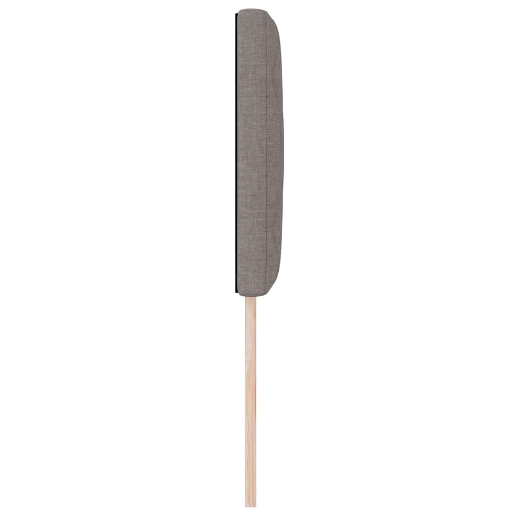 Uzglavlje Sivo-smeđa 80 cm tkanina