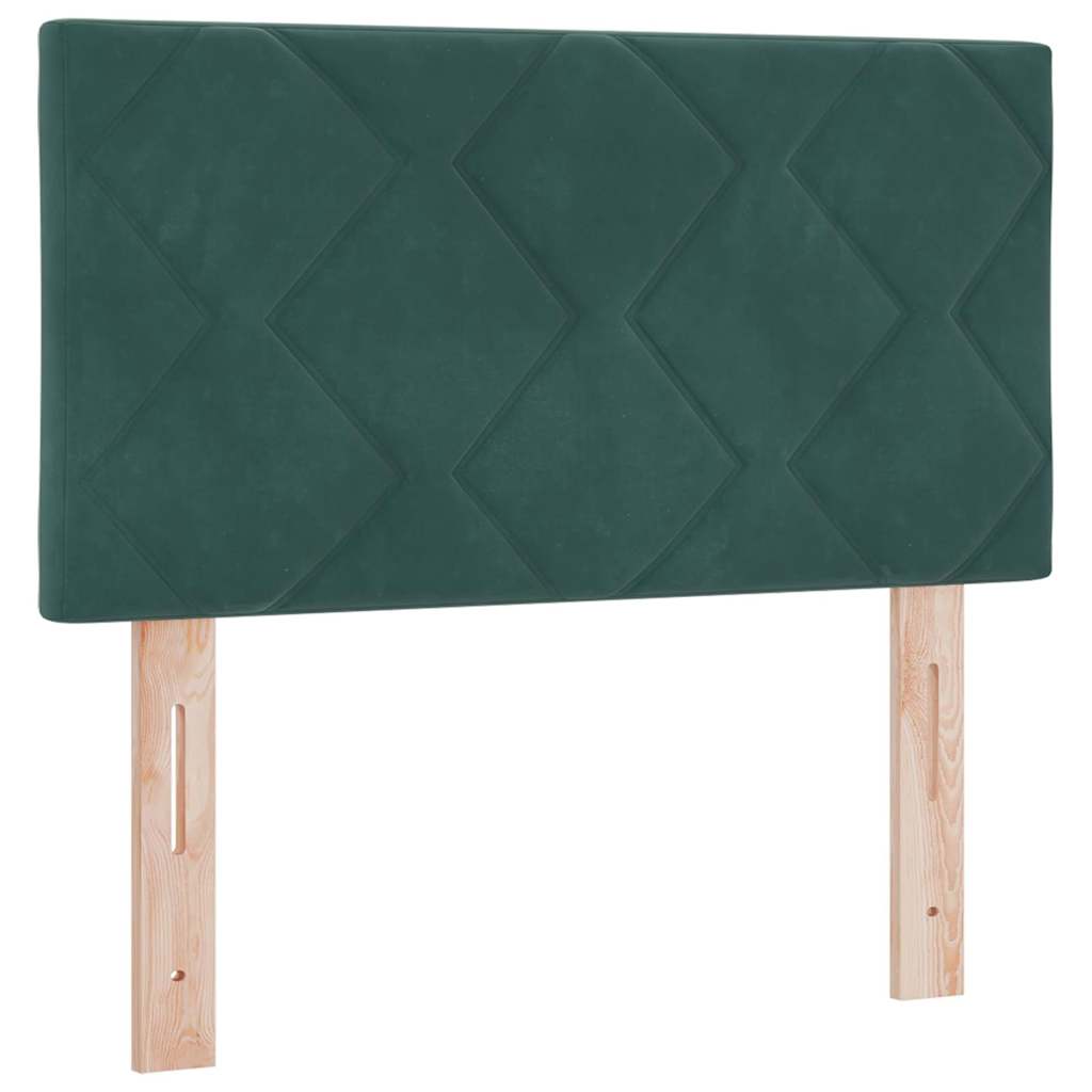 Uzglavlje Tamnozelena 80 cm Baršun