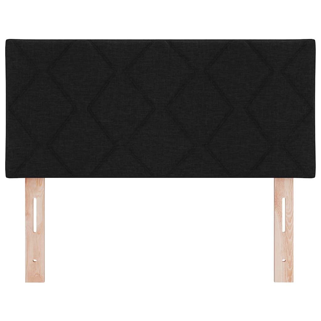 Uzglavlje Crna 90 cm tkanina