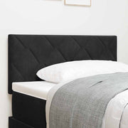 Uzglavlje Crna 90 cm Baršun