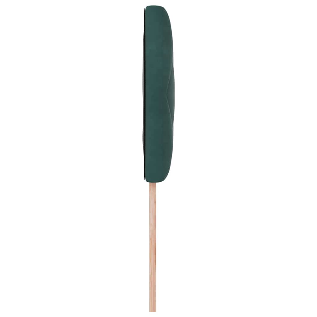 Uzglavlje Tamnozelena 90 cm Baršun