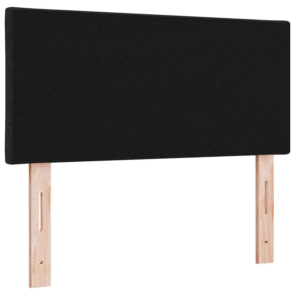Uzglavlje Crna 100 cm tkanina