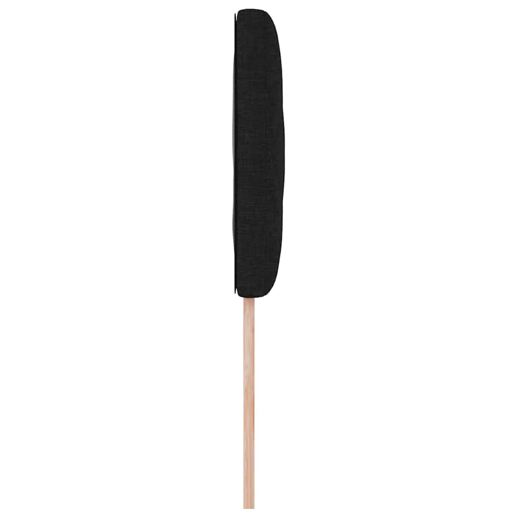 Uzglavlje Crna 100 cm tkanina