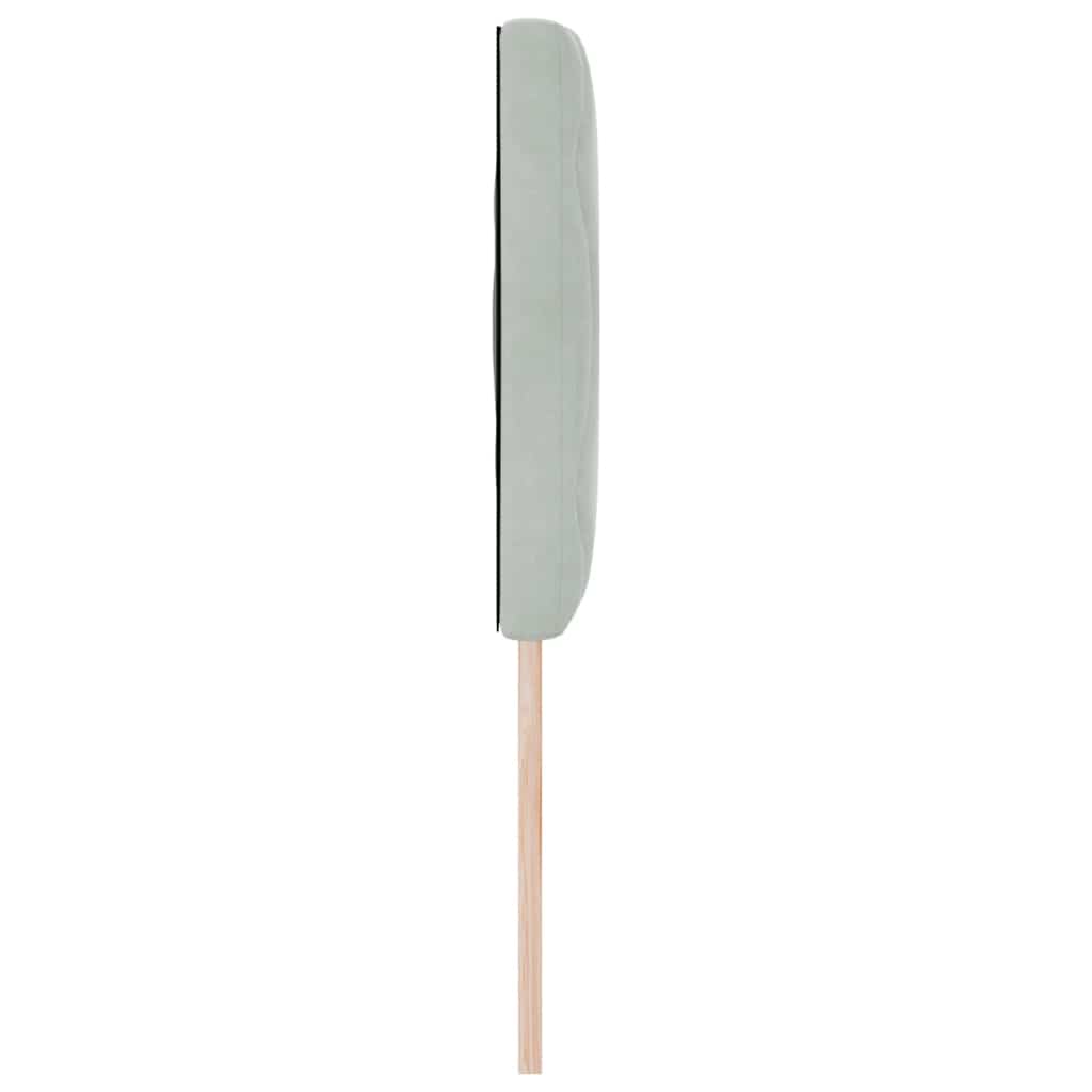 Uzglavlje Svijetlo siva 144 cm Baršun