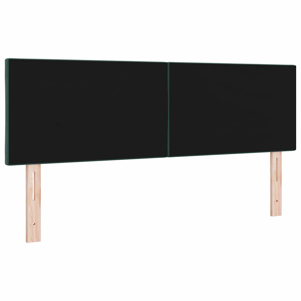 Uzglavlje Tamnozelena 160 cm Baršun
