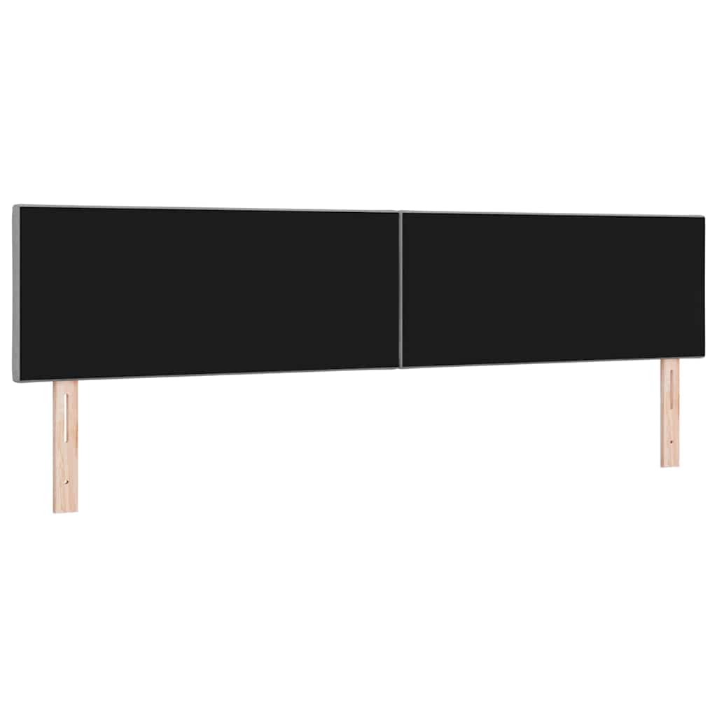Uzglavlje Svijetlo siva 200 cm tkanina