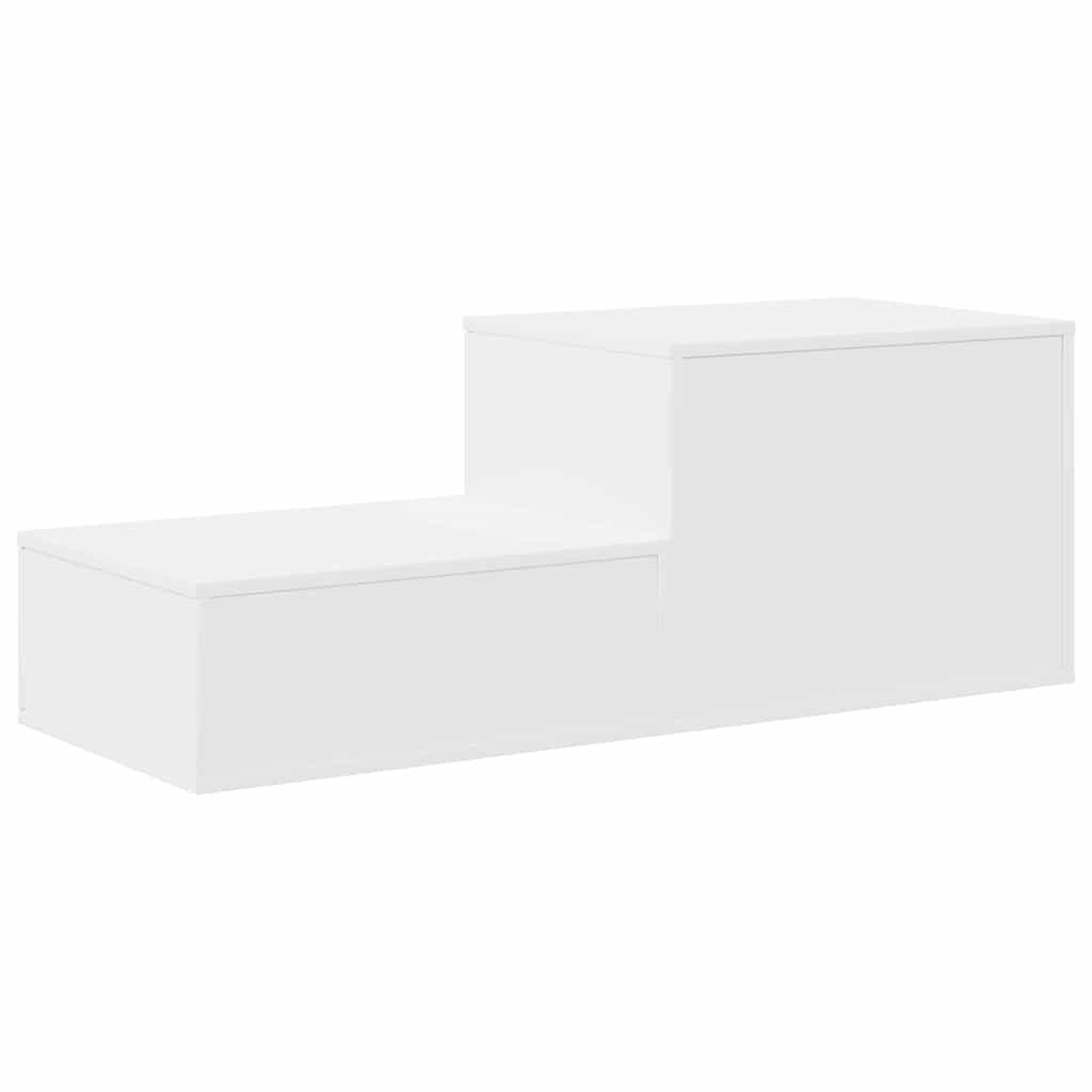 Ormarić za pohranu 2 pcs Bijelo 127 x 41 x 40 cm