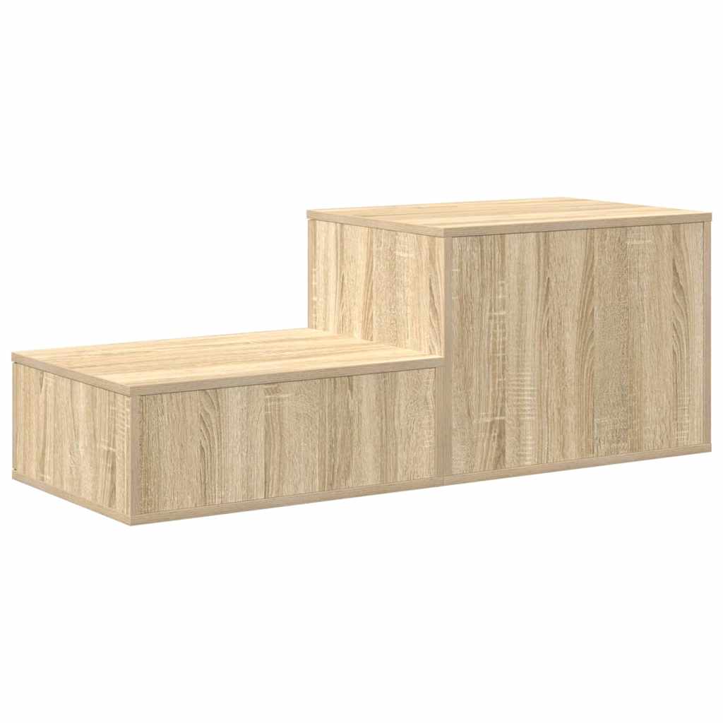 Ormarić za pohranu 2 pcs Sonoma hrast 127 x 41 x 40 cm