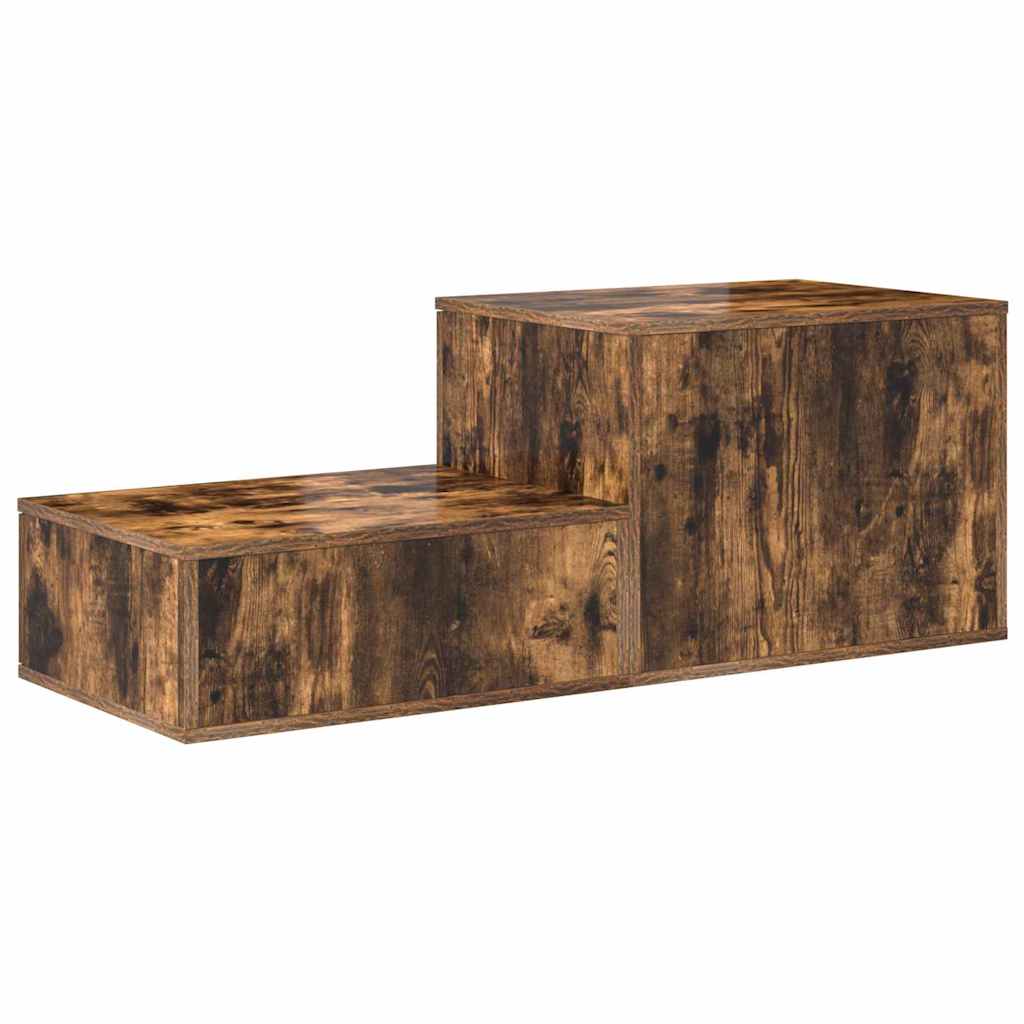 Ormarić za pohranu 2 pcs Dimljeni hrast 127 x 41 x 40 cm