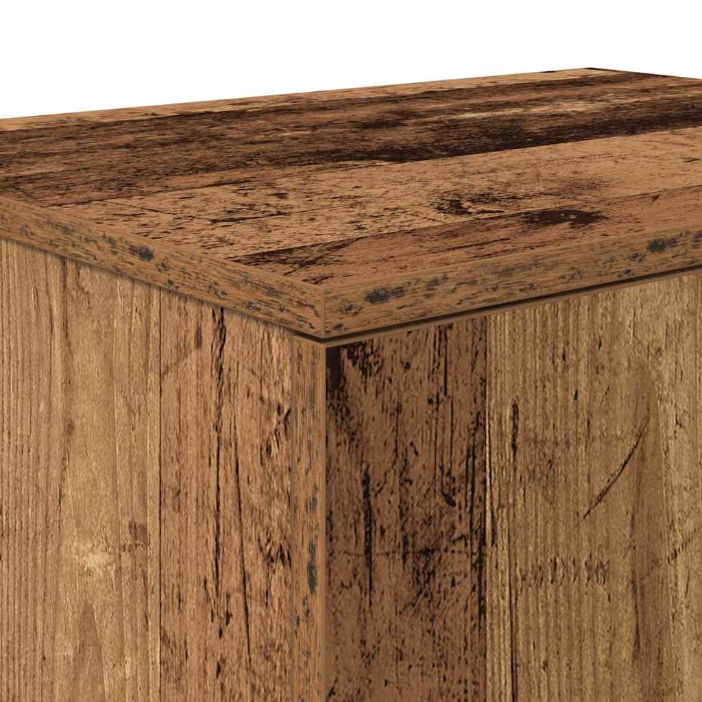 Ormarić za pohranu 2 pcs Staro drvo 127 x 41 x 40 cm