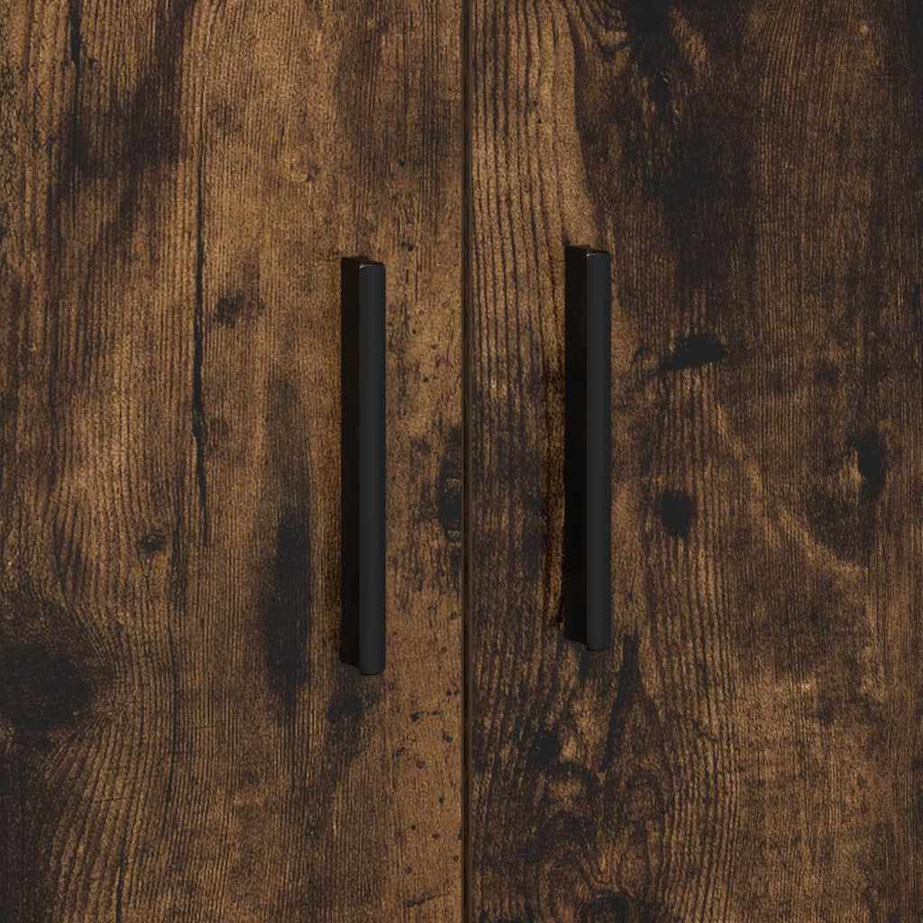 Ormarić za pohranu 2 pcs Dimljeni hrast 118 x 41 x 40 cm