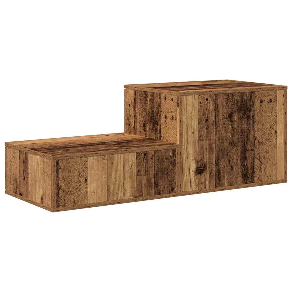 Ormarić za pohranu 2 pcs Staro drvo 118 x 41 x 40 cm