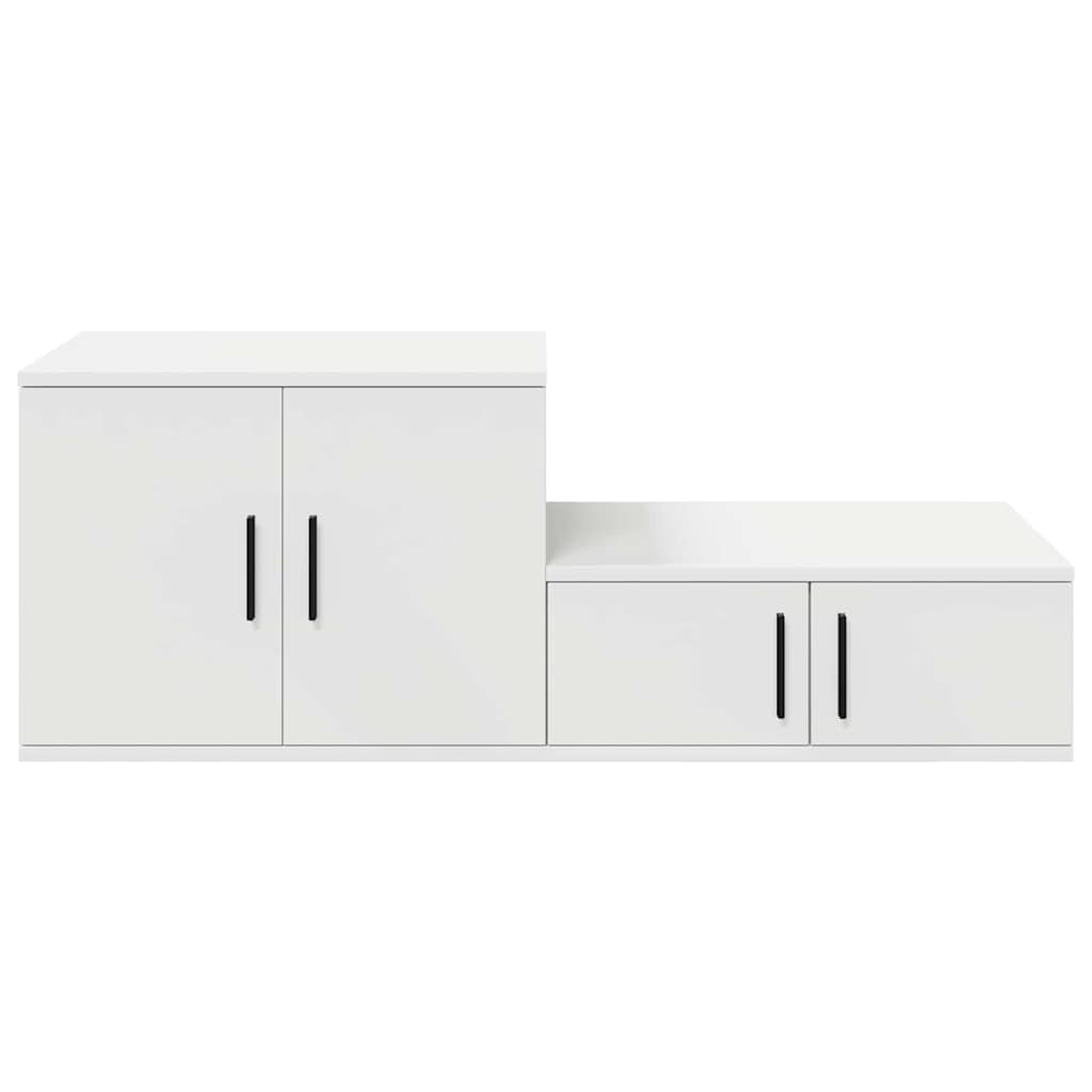 Ormarić za pohranu 2 pcs Bijelo 108 x 41 x 40 cm