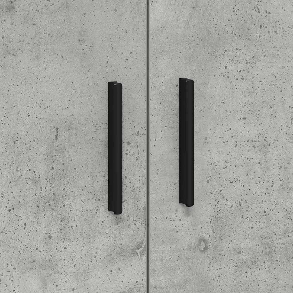 Ormarić za pohranu 2 pcs Betonski sivi 108 x 41 x 40 cm