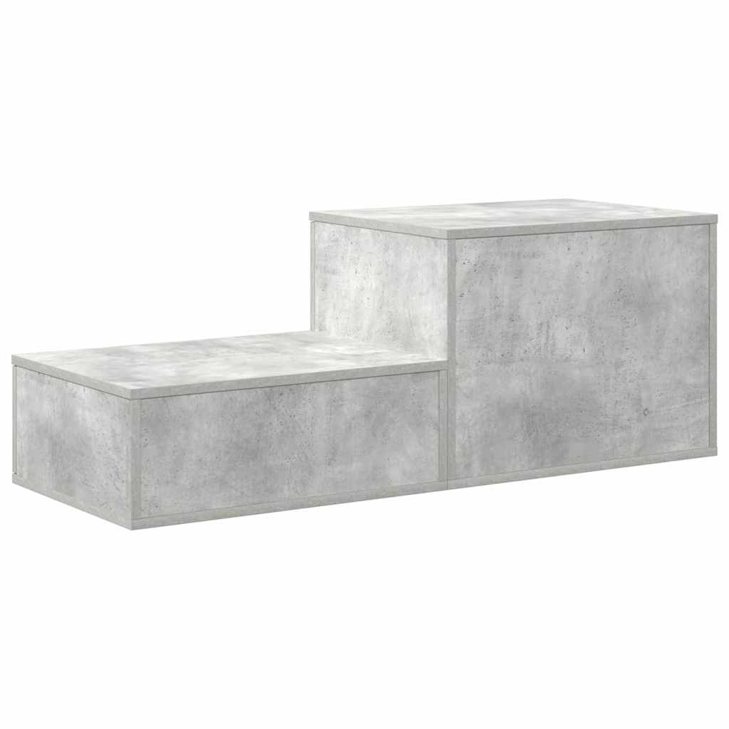 Ormarić za pohranu 2 pcs Betonski sivi 108 x 41 x 40 cm