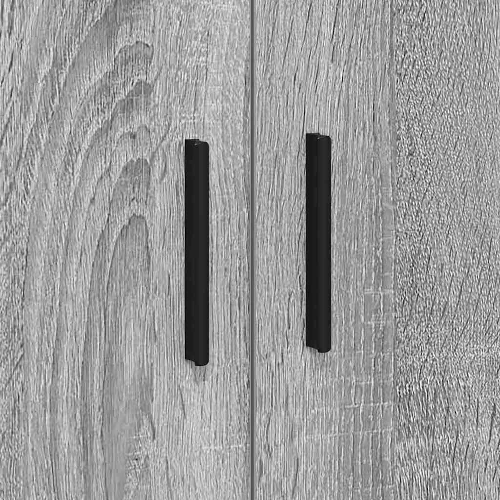 Ormarić za pohranu 2 pcs Siva Sonoma 108 x 41 x 40 cm