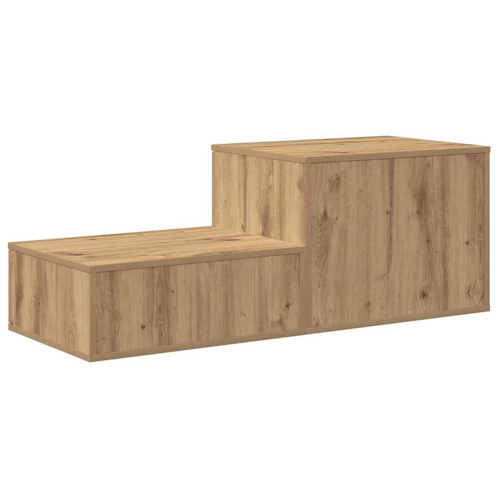 Ormarić za pohranu 2 pcs Umjetnički hrast 108 x 41 x 40 cm