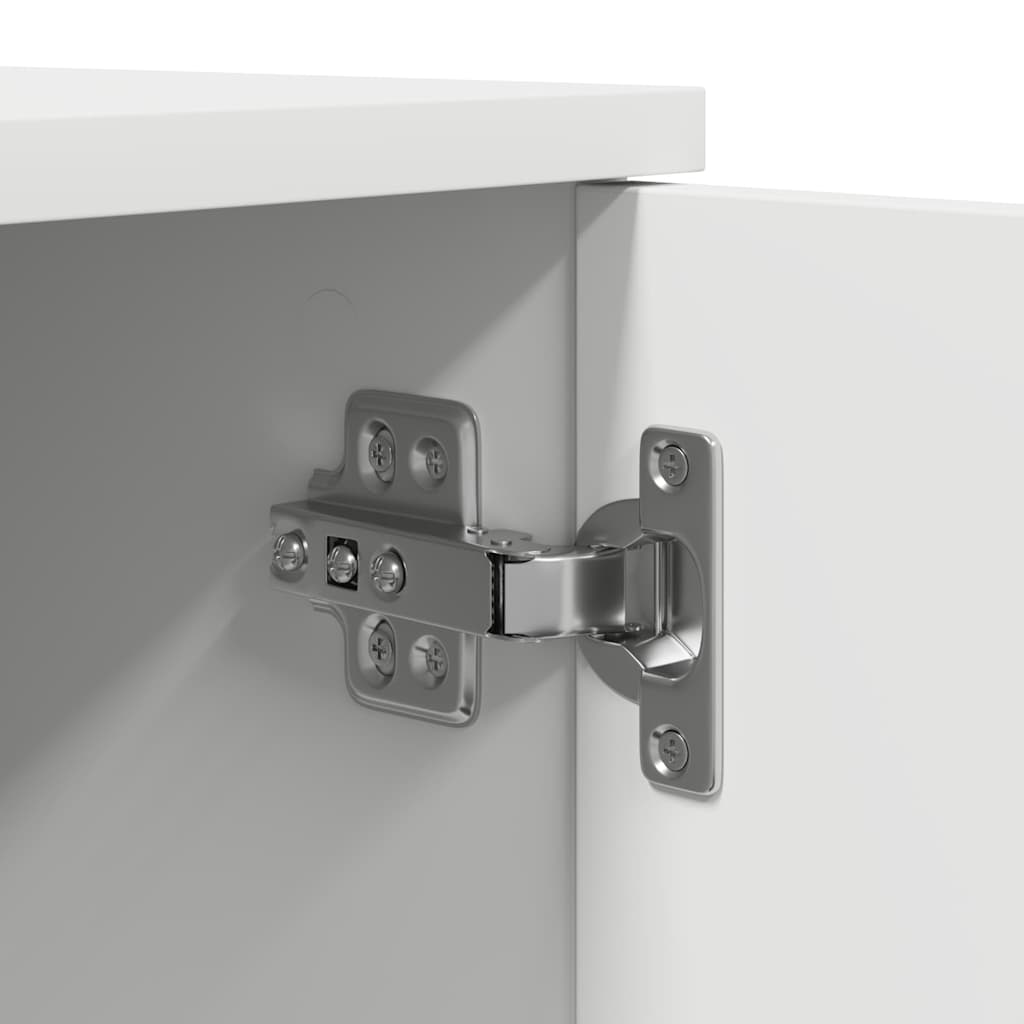 Ormarić za pohranu 2 pcs Bijelo 103 x 41 x 40 cm