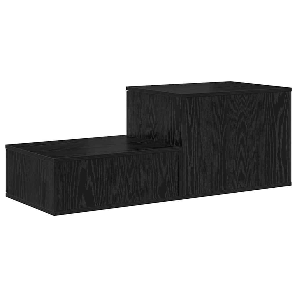 Ormarić za pohranu 2 pcs Crni hrast 103 x 41 x 40 cm