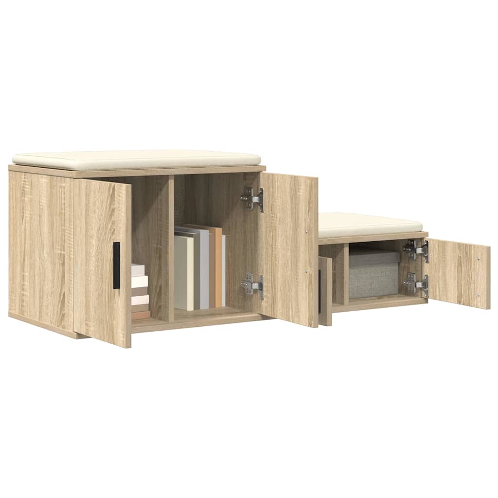 Ormarić za pohranu 2 pcs Sonoma hrast 103 x 41 x 40 cm