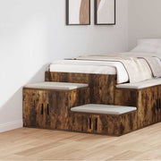 Ormarić za pohranu 2 pcs Dimljeni hrast 103 x 41 x 40 cm